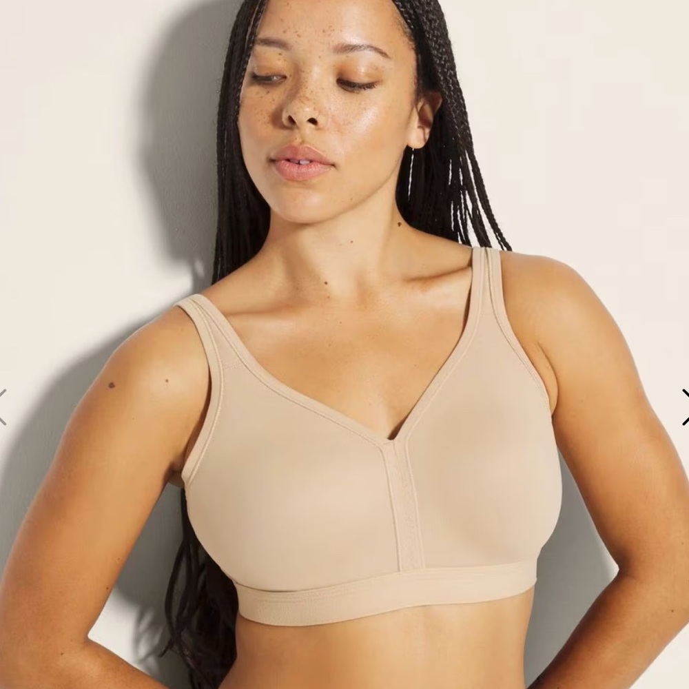 Soma Embraceable Wireless unlined bra in Warm Amber size 34D